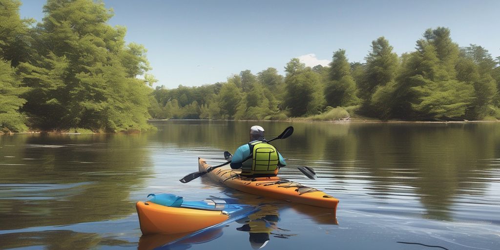 outdoor kayak workout